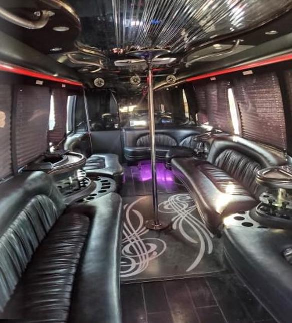 Denver Party Bus Interior